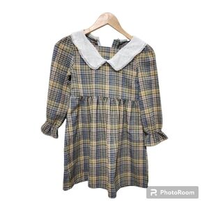 Ali Express Plaid Girls Dress Size 6/7